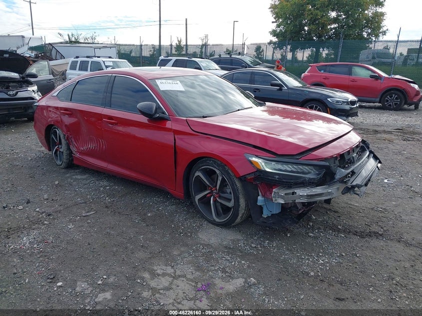 2022 HONDA ACCORD SPORT 2.0T | 1HGCV2F38NA012458 | UPCARS