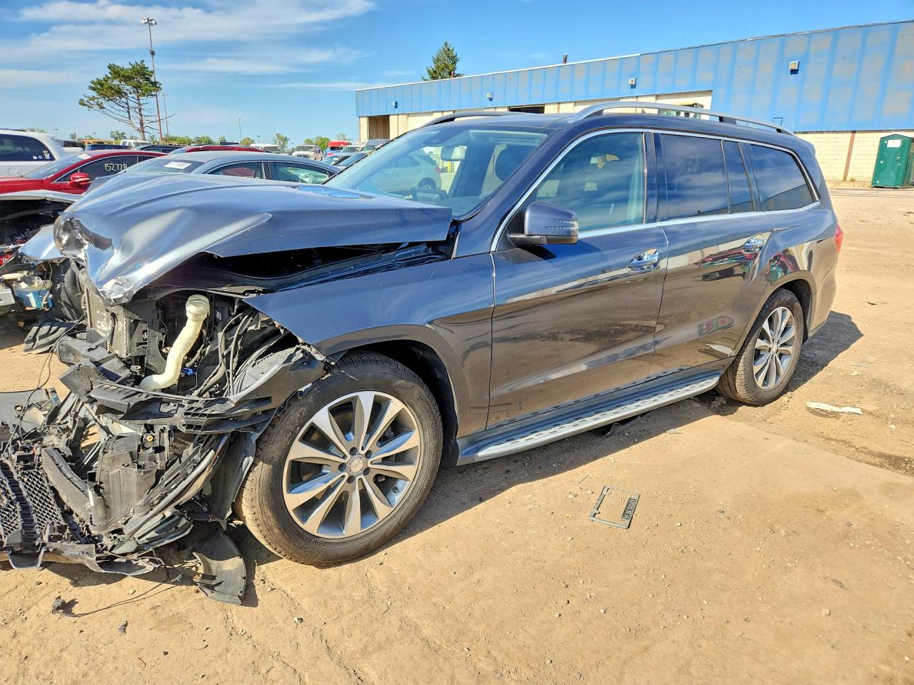 2015 MERCEDES-BENZ GL-CLASS 450 4MATIC | 4JGDF6EE5FA507143 | UPCARS