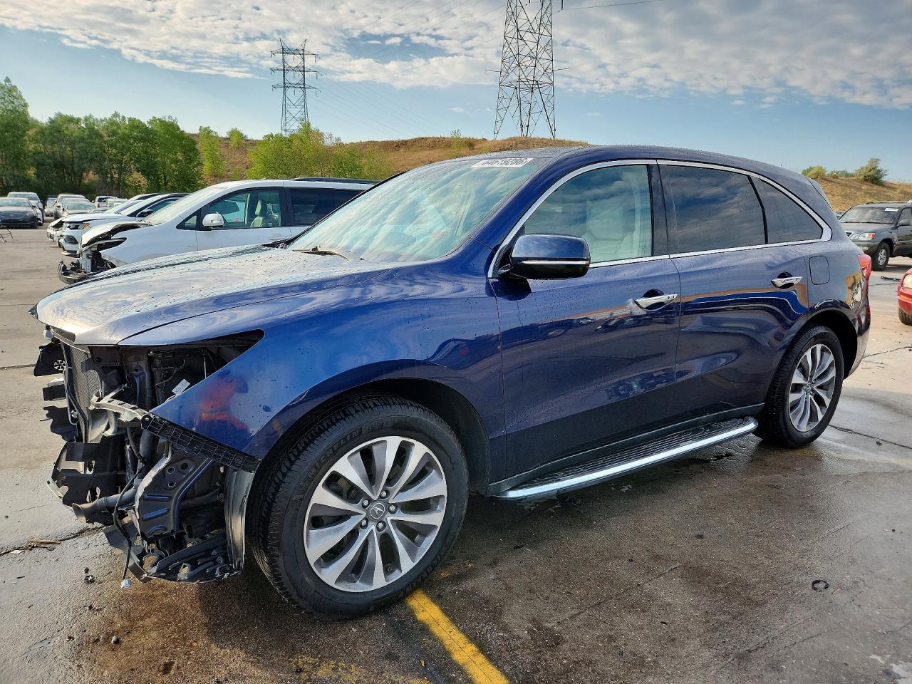 2016 ACURA MDX TECHNOLOGY | 5FRYD4H43GB048754 | UPCARS