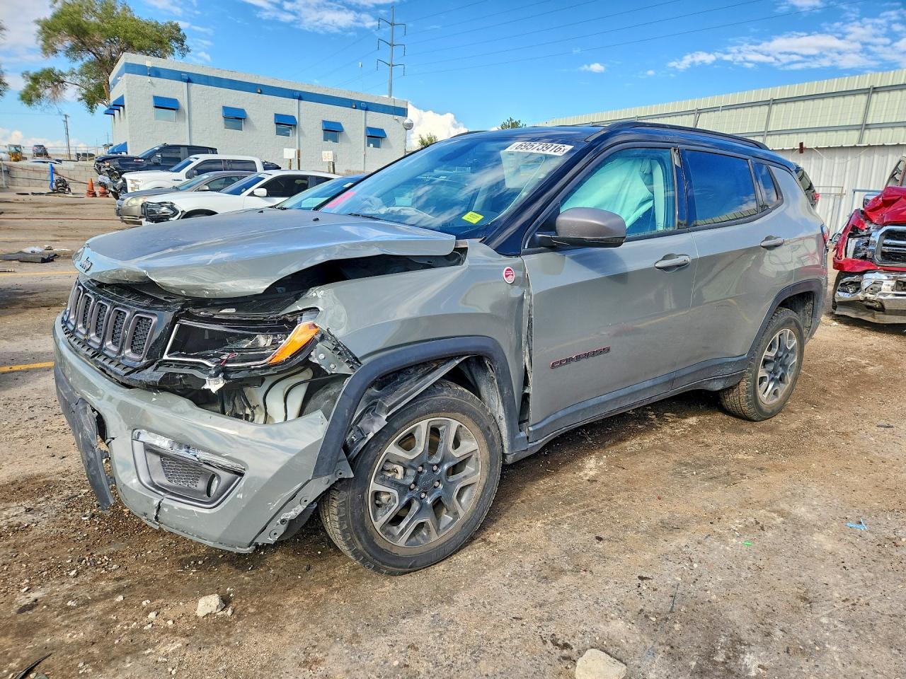 2019 JEEP COMPASS TRAILHAWK | 3C4NJDDB6KT668249 | UPCARS