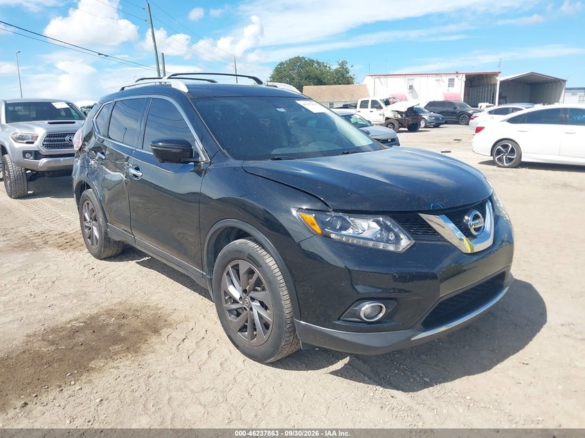 2016 NISSAN ROGUE SL | 5N1AT2MTXGC778113 | UPCARS