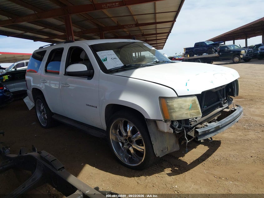 2007 CHEVROLET TAHOE LT | 1GNEK13017R109078 | UPCARS