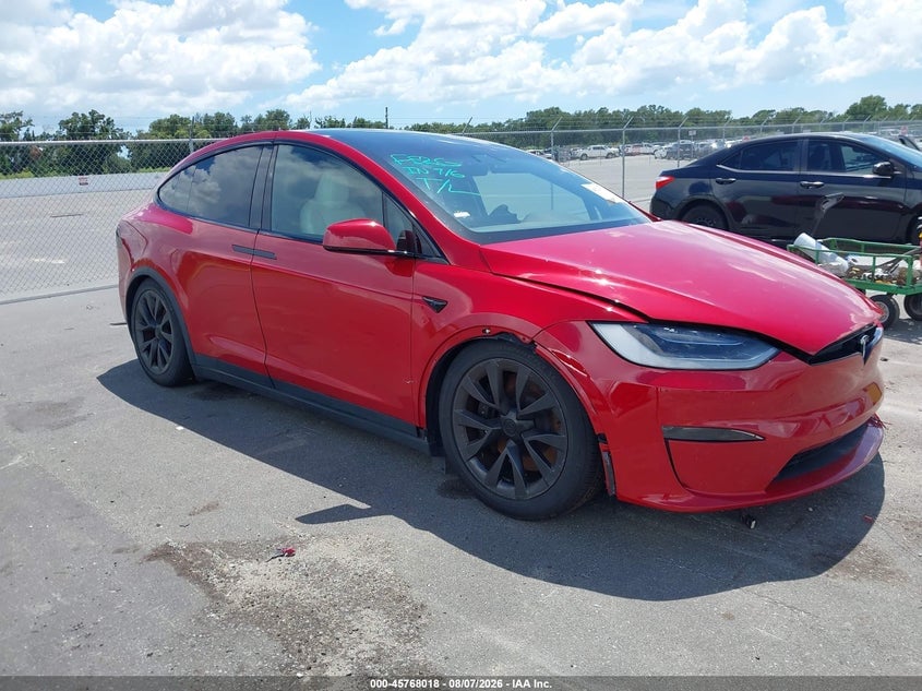 2022 TESLA MODEL X DUAL MOTOR ALL-WHEEL DRIVE | 7SAXCAE5XNF345144 | UPCARS