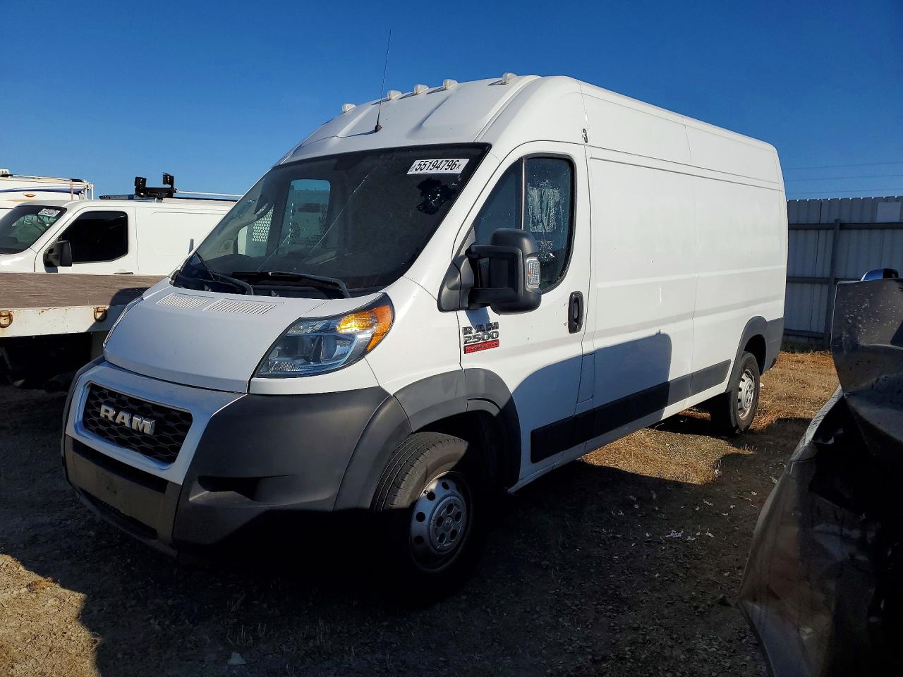 2021 RAM PROMASTER 2500 HIGH | 3C6LRVDG7ME548265 | UPCARS