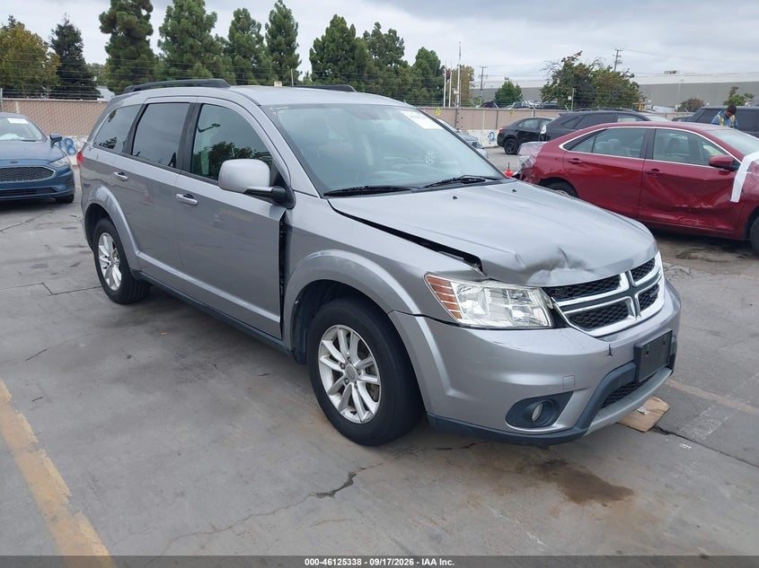 2016 DODGE JOURNEY SXT | 3C4PDCBG9GT180963 | UPCARS