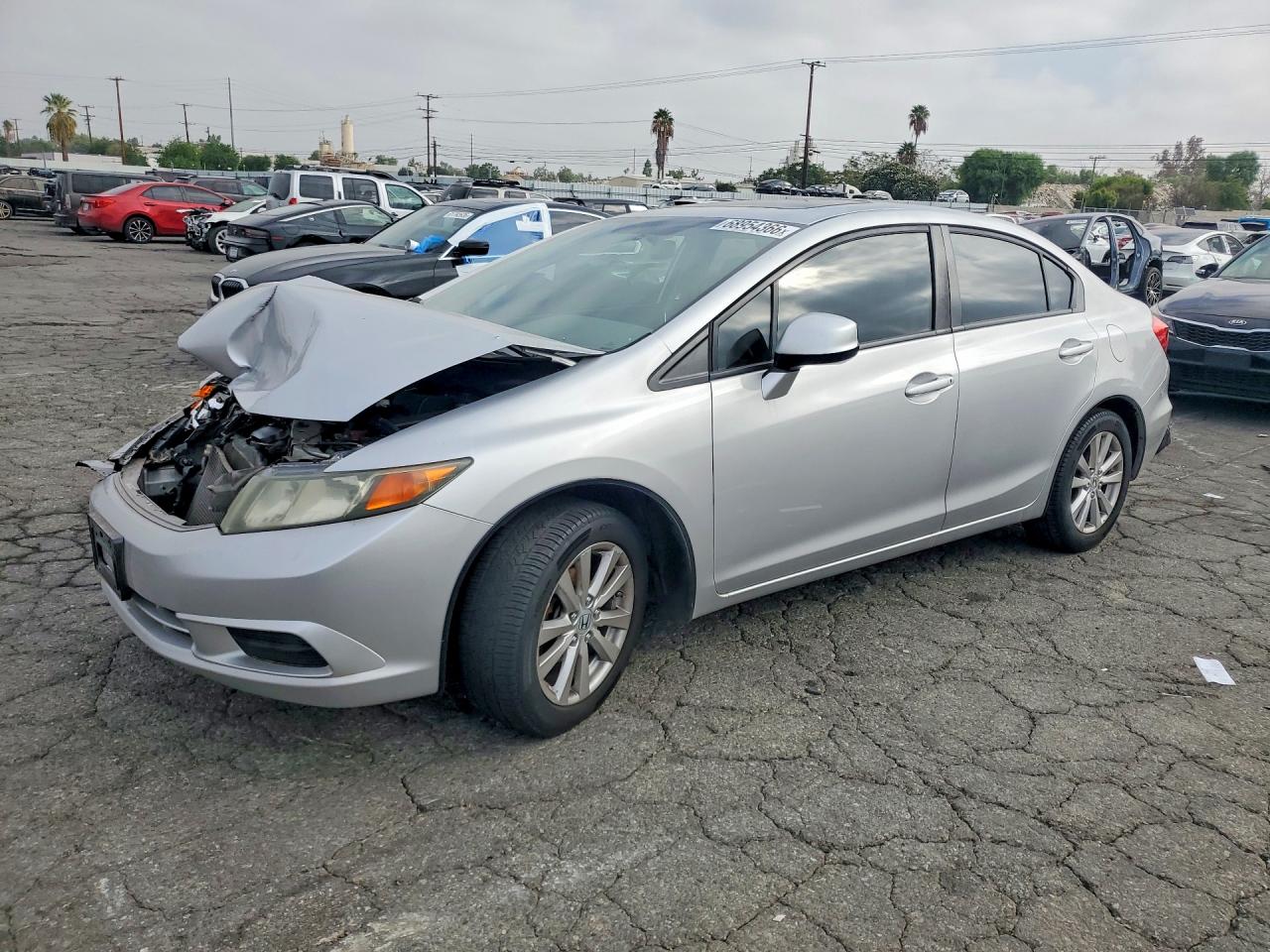 2012 HONDA CIVIC EXL | 19XFB2F90CE328021 | UPCARS