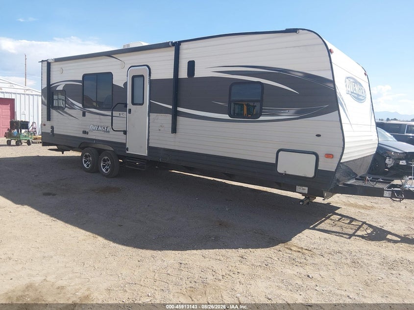 2017 FOREST RIVER AVENGER TOYHAULER TRAVEL TRAILER | 5ZT2AVPBXHB912269 | UPCARS