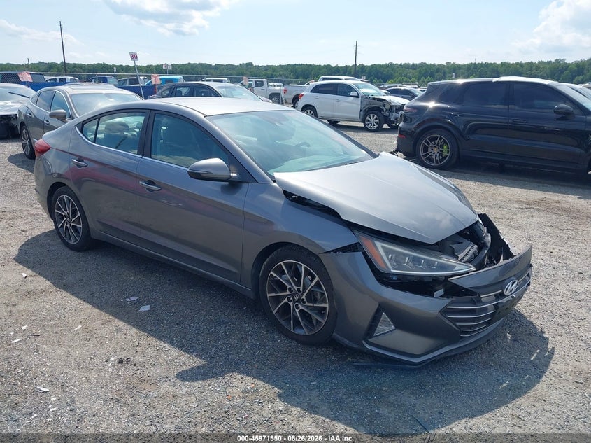2019 HYUNDAI ELANTRA LIMITED | 5NPD84LF3KH452211 | UPCARS