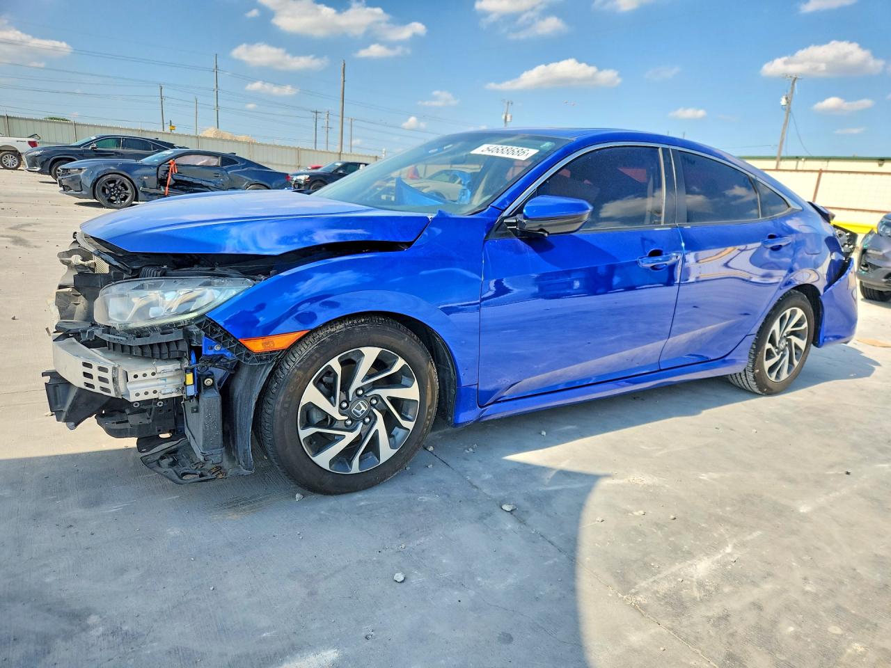 2017 HONDA CIVIC EX | 19XFC2F72HE015846 | UPCARS