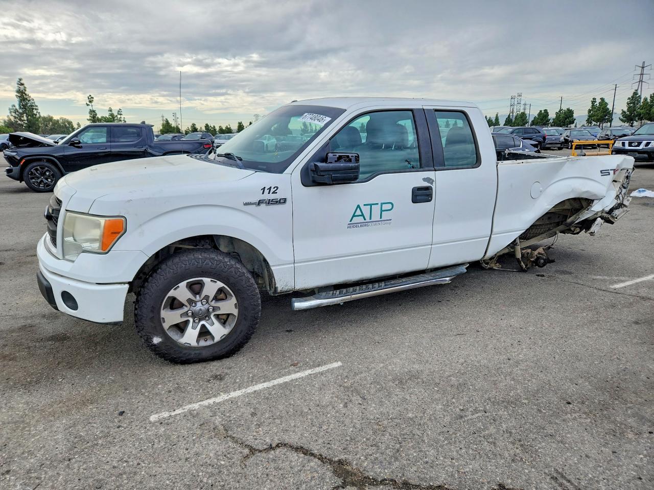 2013 FORD F150 SUPER CAB | 1FTEX1CM7DFD69558 | UPCARS