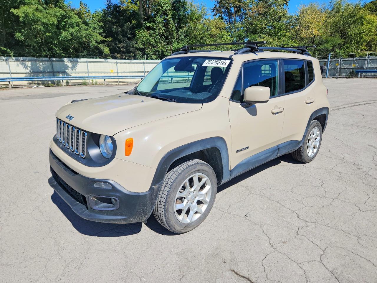 2016 JEEP RENEGADE LATITUDE | ZACCJBBT4GPE34908 | UPCARS