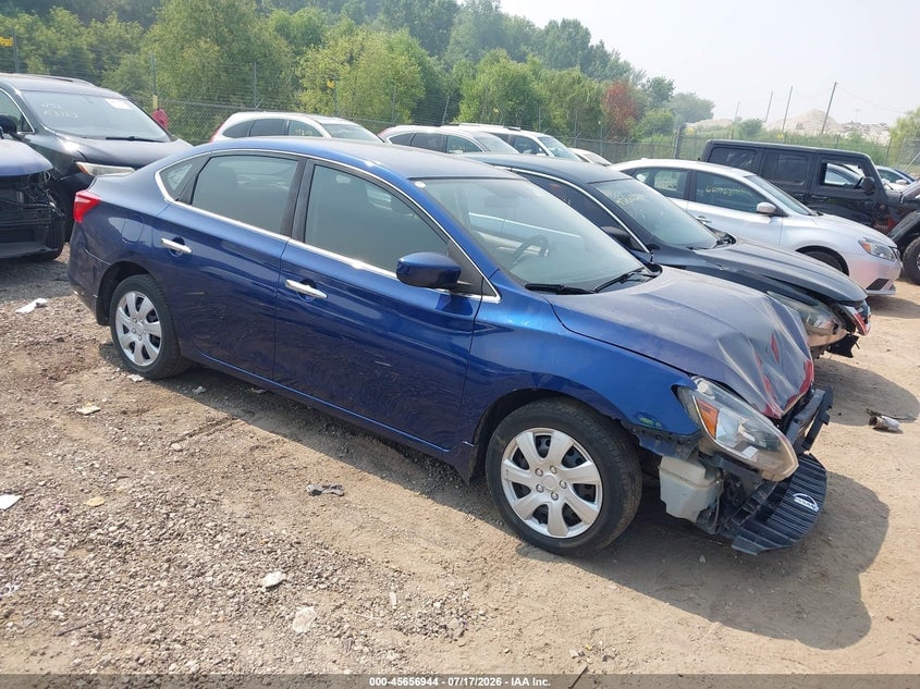 2017 NISSAN SENTRA S | 3N1AB7AP5HY378144 | UPCARS