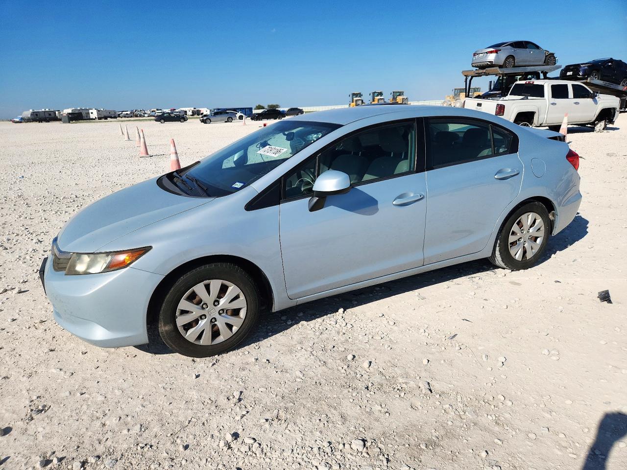 2012 HONDA CIVIC LX | 2HGFB2F50CH517156 | UPCARS