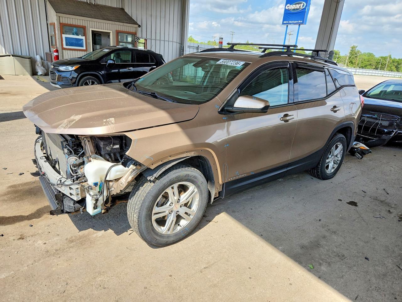 2018 GMC TERRAIN SLE | 3GKALTEV1JL184486 | UPCARS
