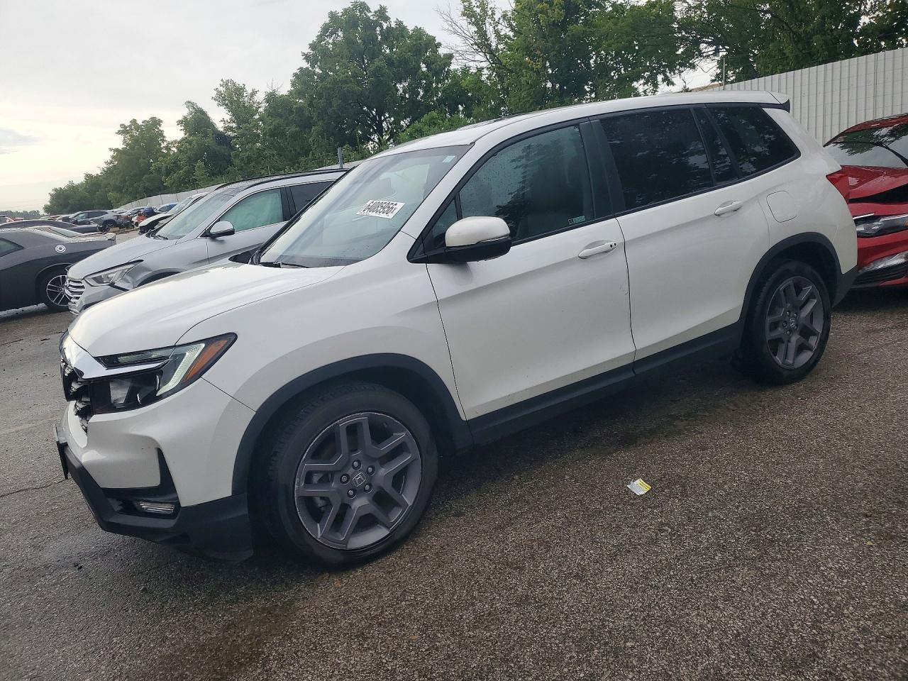 2022 HONDA PASSPORT EXL | 5FNYF7H50NB006254 | UPCARS