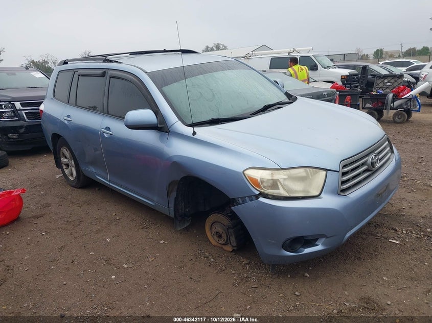 2009 TOYOTA HIGHLANDER | JTEDS41A992086643 | UPCARS