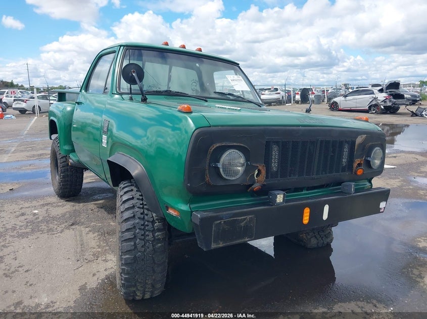 1977 DODGE POWER WAGON | 0000W14BE85167180 | UPCARS