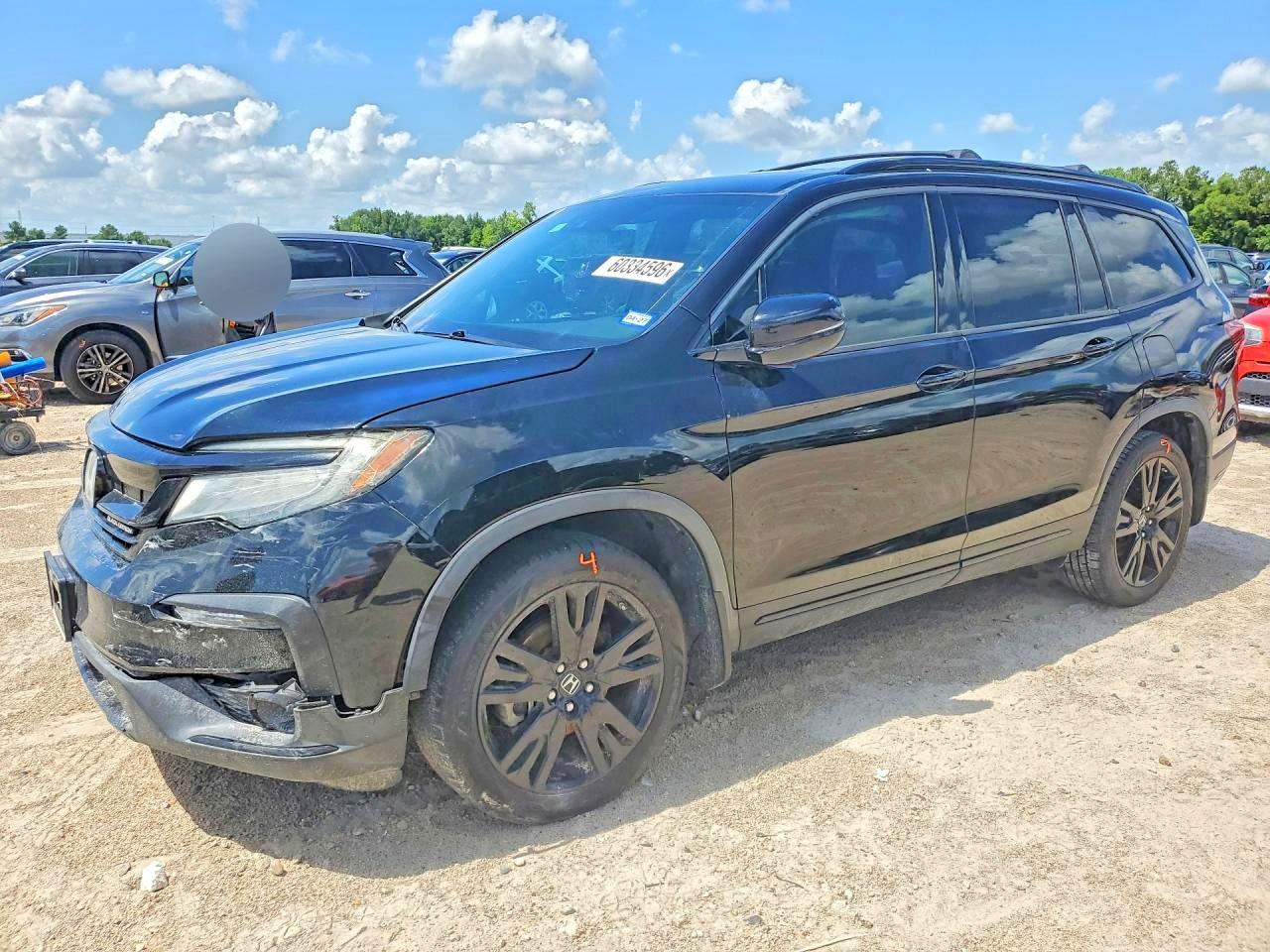 2020 HONDA PILOT BLACK | 5FNYF6H71LB018051 | UPCARS