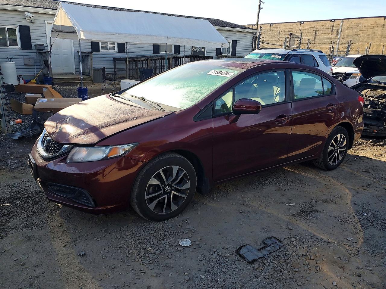 2015 HONDA CIVIC EX | 2HGFB2F88FH567110 | UPCARS