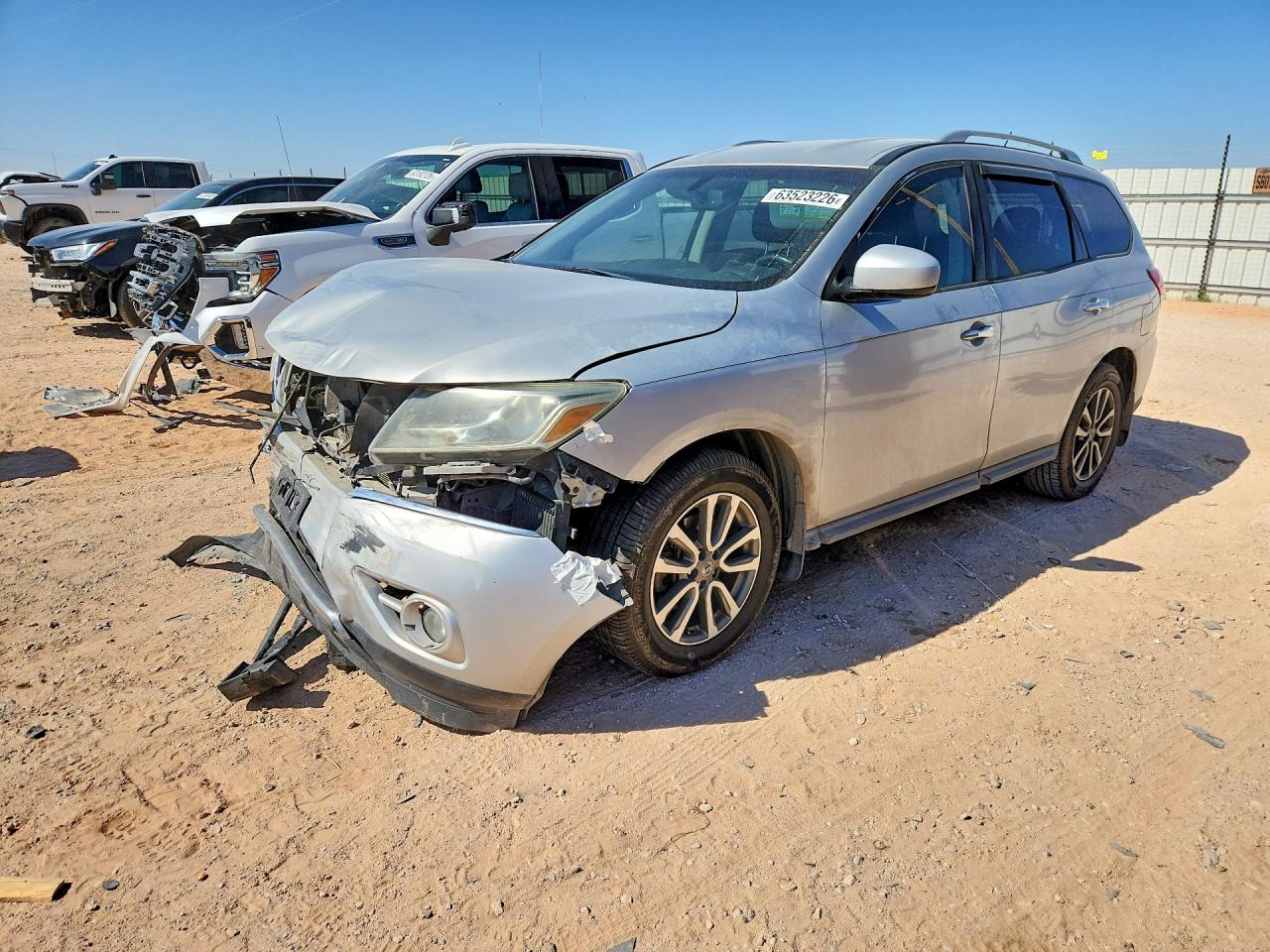 2015 NISSAN PATHFINDER SV | 5N1AR2MNXFC667477 | UPCARS