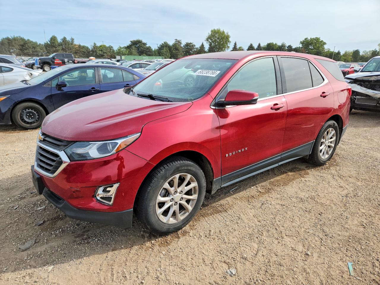 2019 CHEVROLET EQUINOX LT | 3GNAXKEV4KL335453 | UPCARS