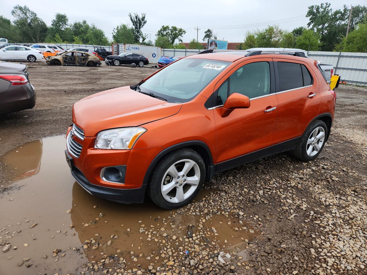 2015 CHEVROLET TRAX LTZ | KL7CJNSBXFB185075 | UPCARS