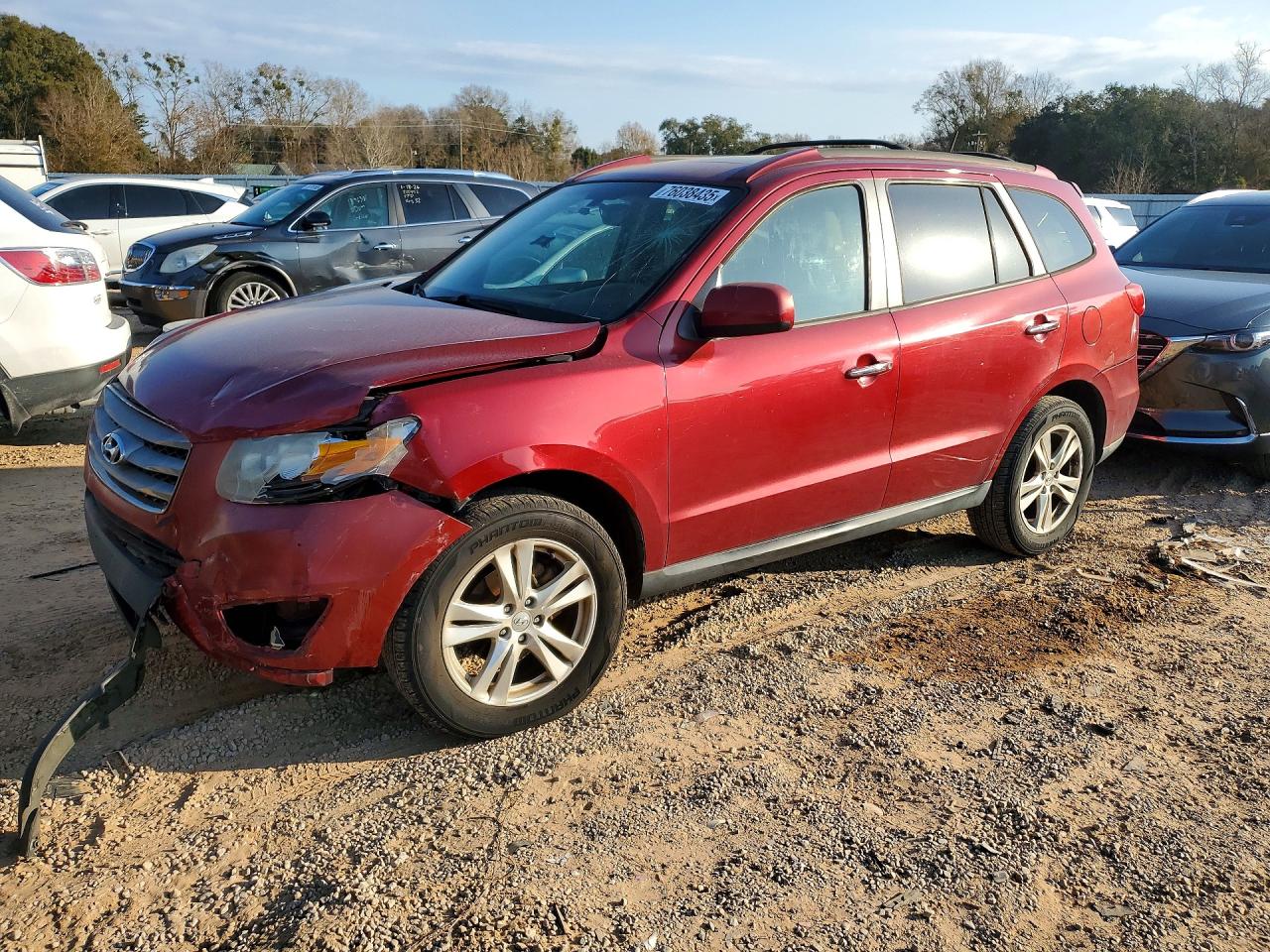 2012 HYUNDAI SANTA FE LIMITED | 5XYZK4AG0CG136356 | UPCARS