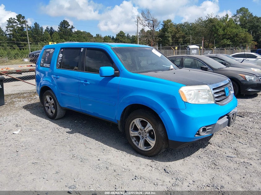 2013 HONDA PILOT EX-L | 5FNYF3H57DB005268 | UPCARS