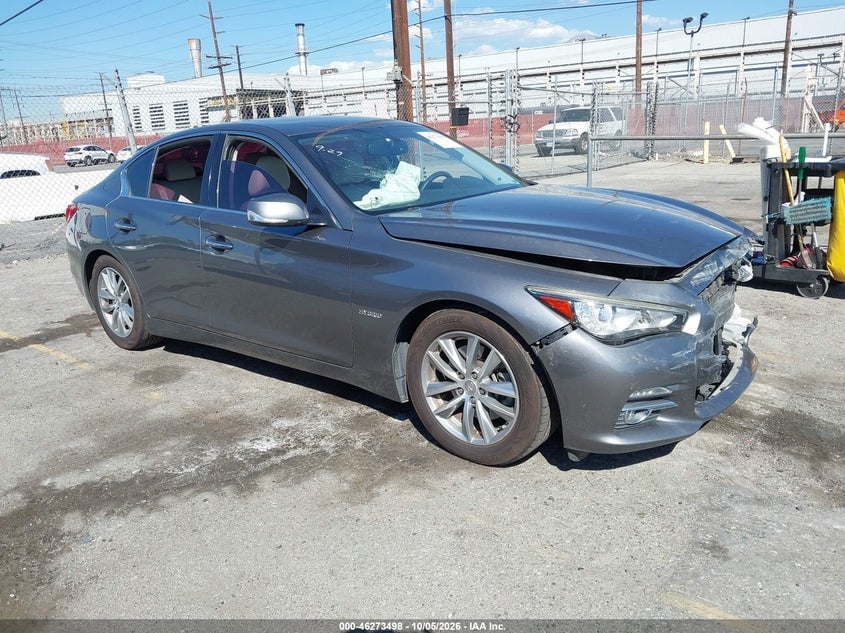 2015 INFINITI Q50 HYBRID PREMIUM | JN1AV7AP8FM790601 | UPCARS