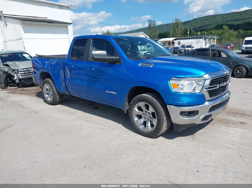 2021 RAM 1500 BIG HORN  4X4 6'4 BOX | 1C6RRFBG1MN834918 | UPCARS