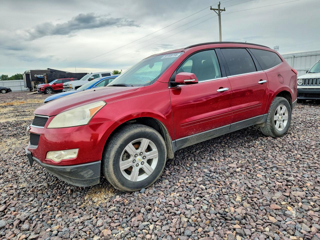 2012 CHEVROLET TRAVERSE LT | 1GNKRGED0CJ105243 | UPCARS