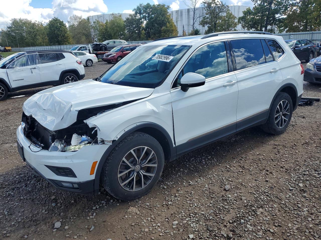 2019 VOLKSWAGEN TIGUAN SE | 3VV2B7AX9KM142856 | UPCARS