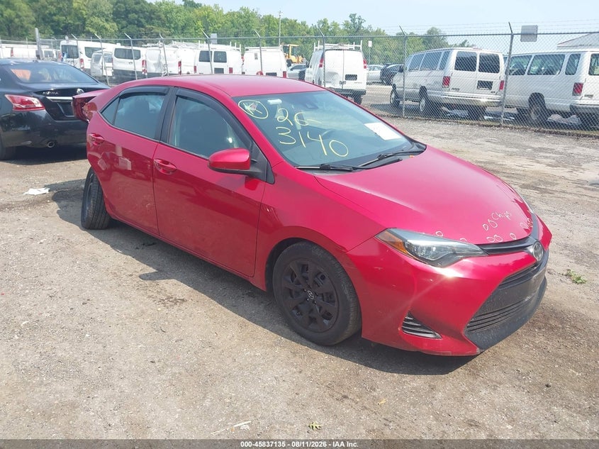 2019 TOYOTA COROLLA LE | 2T1BURHE7KC194441 | UPCARS