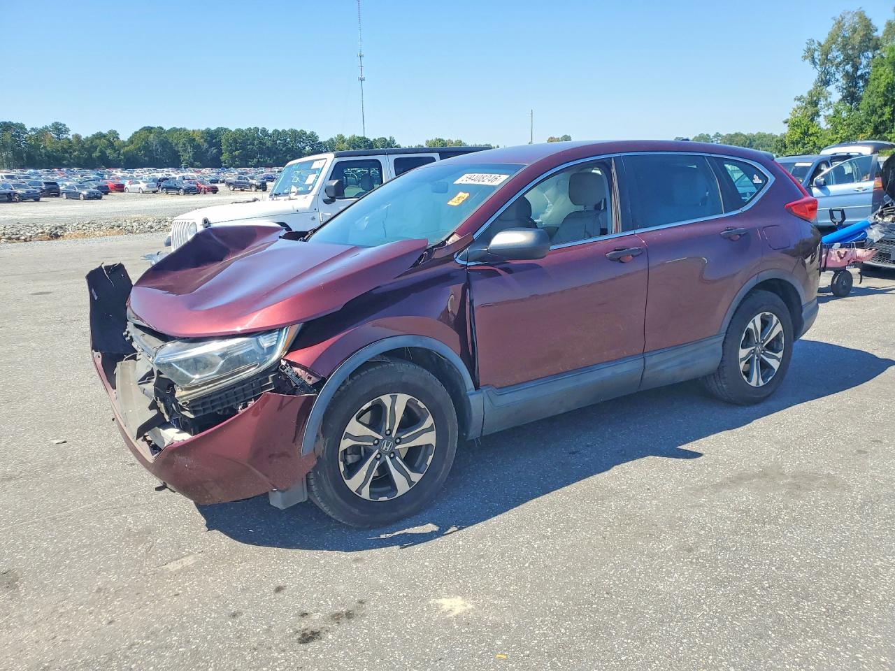 2019 HONDA CRV LX | 2HKRW6H34KH219119 | UPCARS