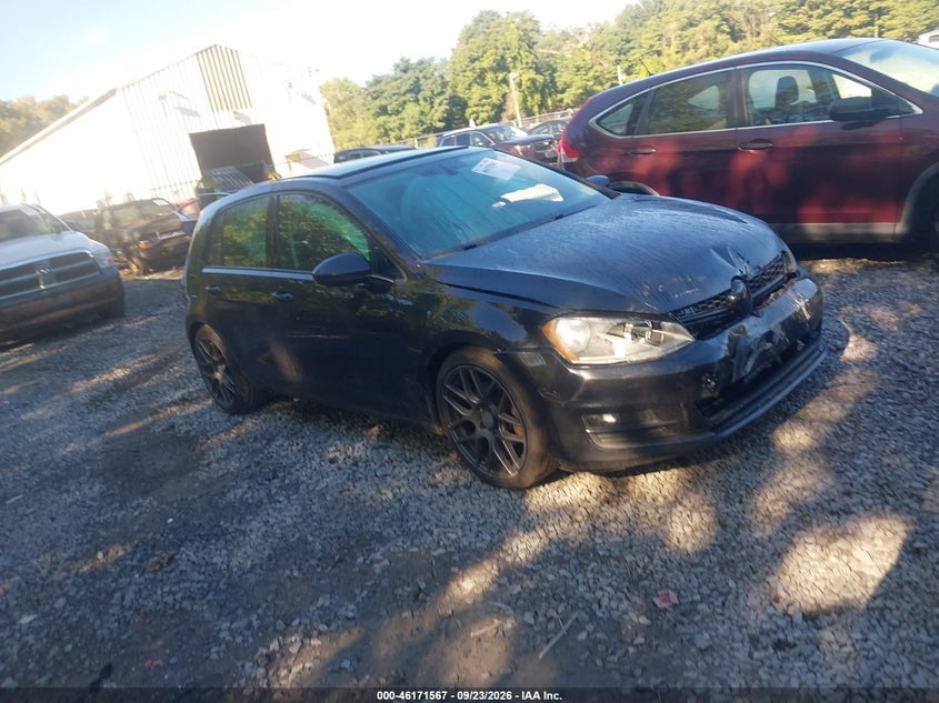 2016 VOLKSWAGEN GOLF TSI S 4-DOOR | 3VW117AU8GM015300 | UPCARS