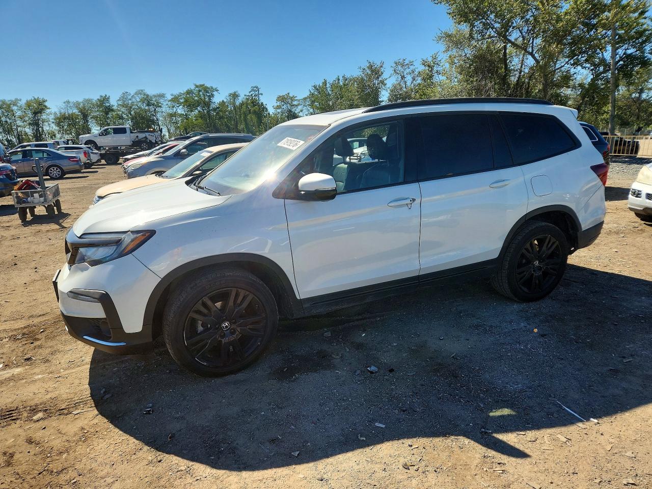2021 HONDA PILOT BLACK | 5FNYF6H74MB056620 | UPCARS