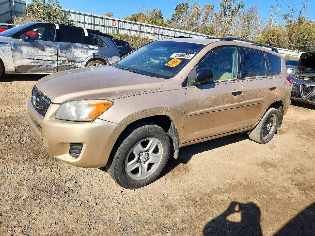 2012 TOYOTA RAV4 BASE | 2T3BF4DV3CW231012 | UPCARS