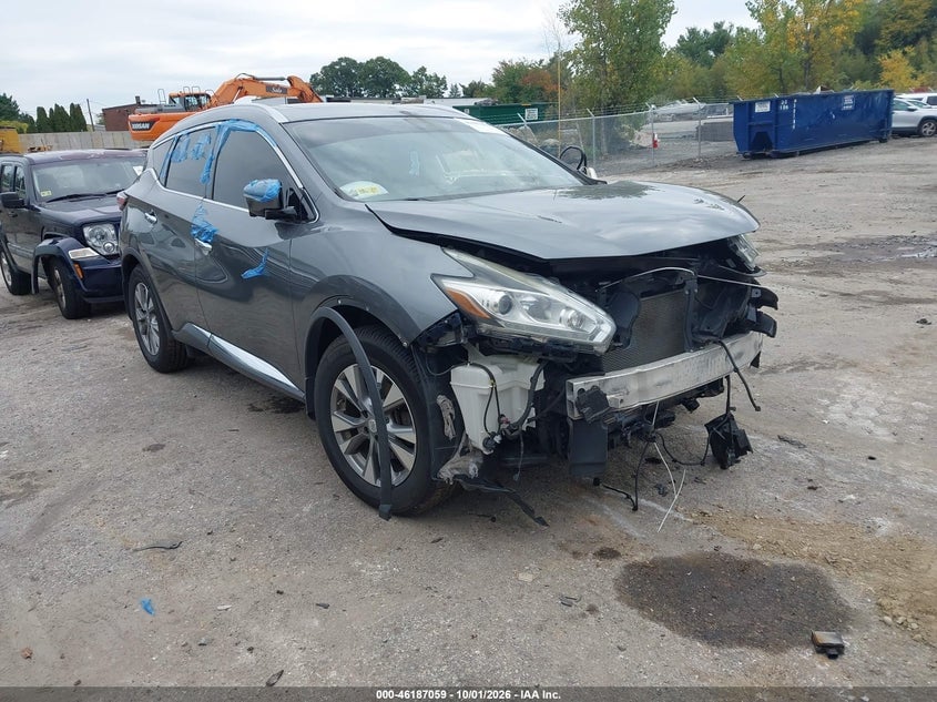2015 NISSAN MURANO SL | 5N1AZ2MH2FN207969 | UPCARS