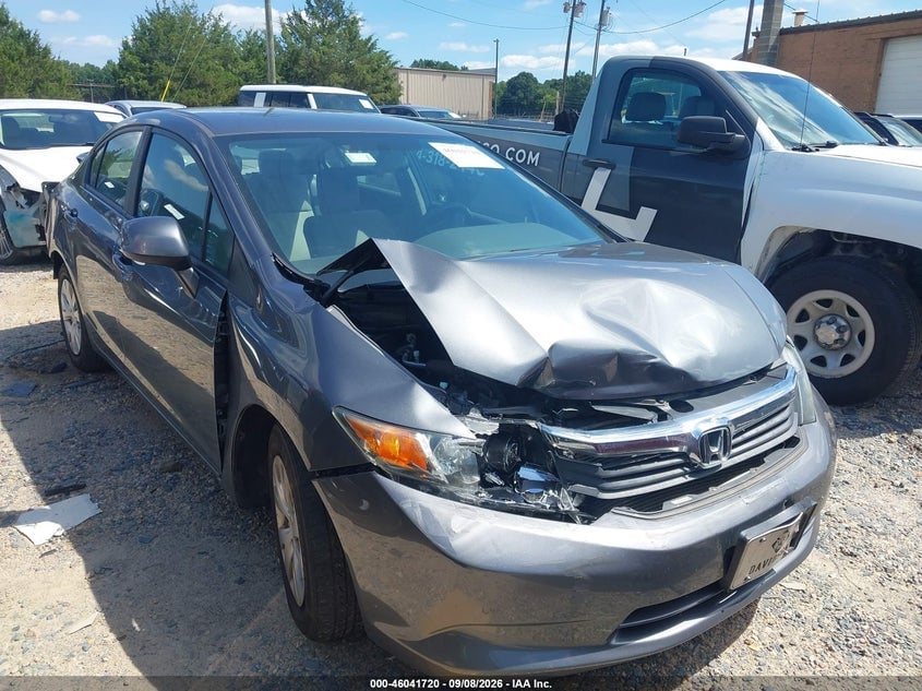 2012 HONDA CIVIC LX | 19XFB2F59CE099707 | UPCARS