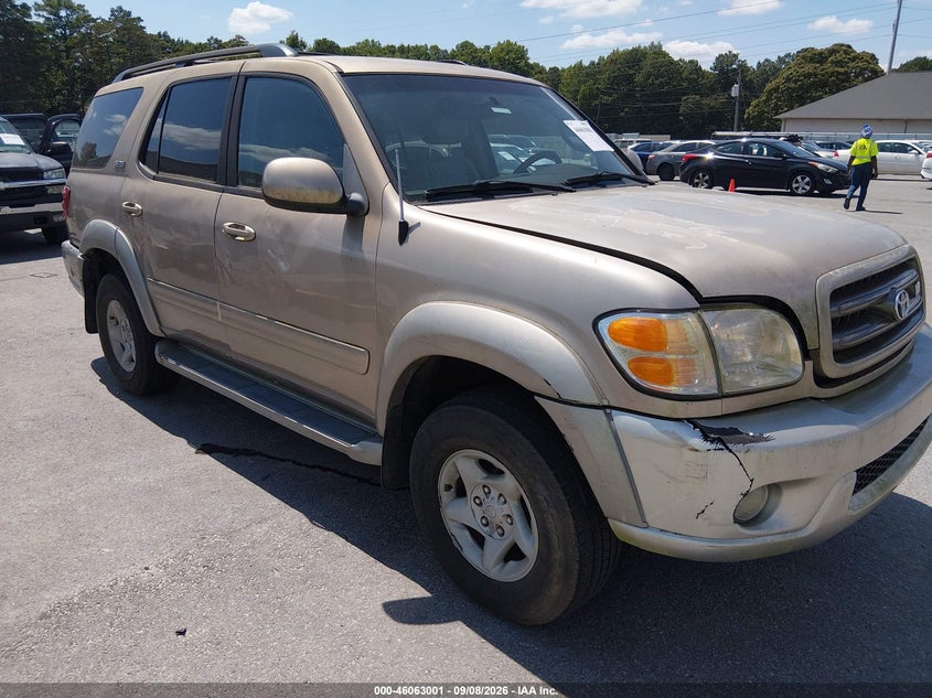 2002 TOYOTA SEQUOIA SR5 V8 | 5TDZT34A62S070203 | UPCARS