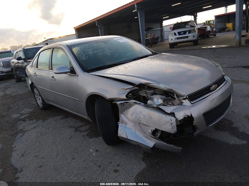 2008 CHEVROLET IMPALA LT | 2G1WC583281211366 | UPCARS