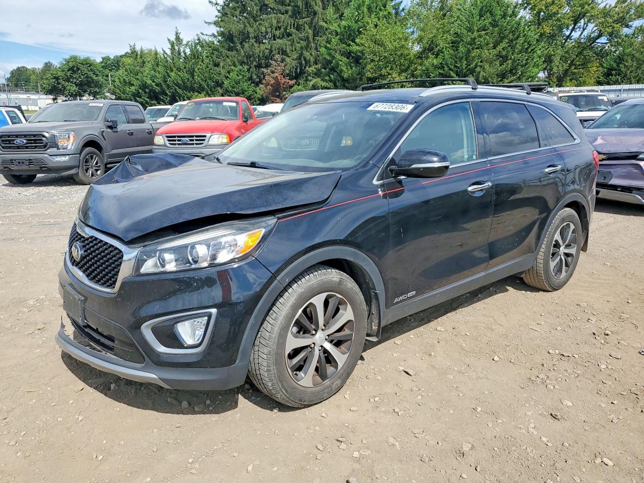 2017 KIA SORENTO EX | 5XYPHDA55HG200886 | UPCARS
