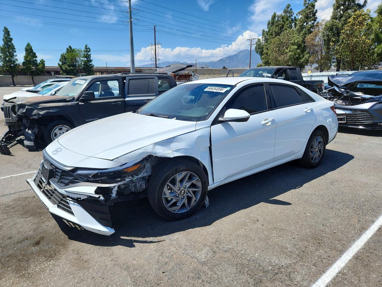 2025 HYUNDAI ELANTRA HY BLUE | KMHLM4DJ5SU140595 | UPCARS