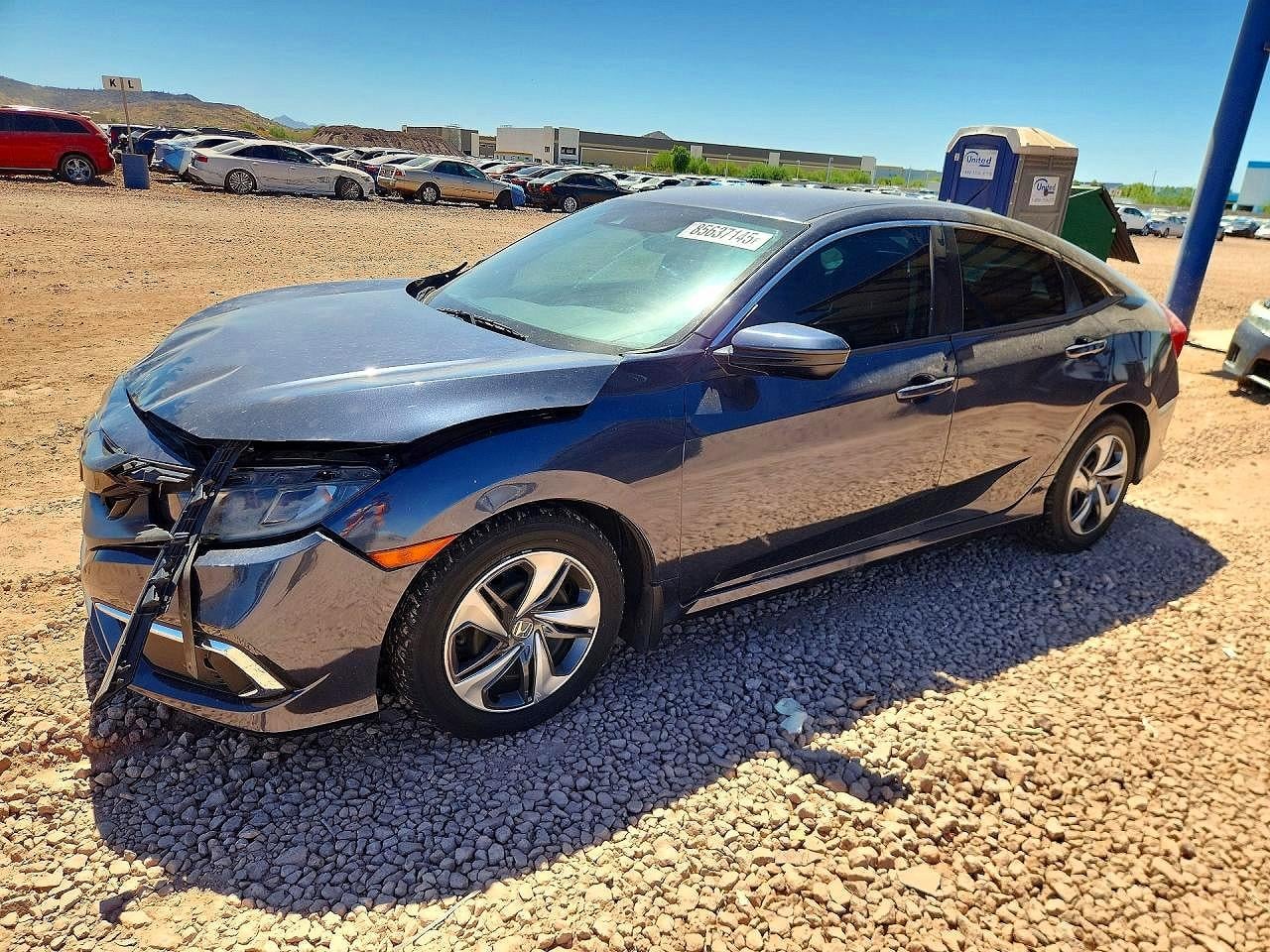2021 HONDA CIVIC LX | 2HGFC2F61MH536998 | UPCARS