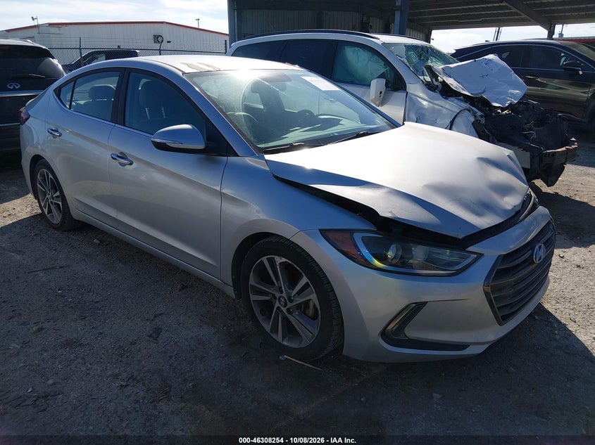 2017 HYUNDAI ELANTRA LIMITED | 5NPD84LF5HH047962 | UPCARS