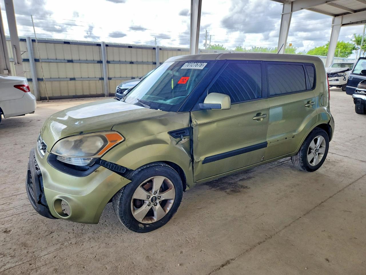 2012 KIA SOUL BASE | KNDJT2A57C7381567 | UPCARS