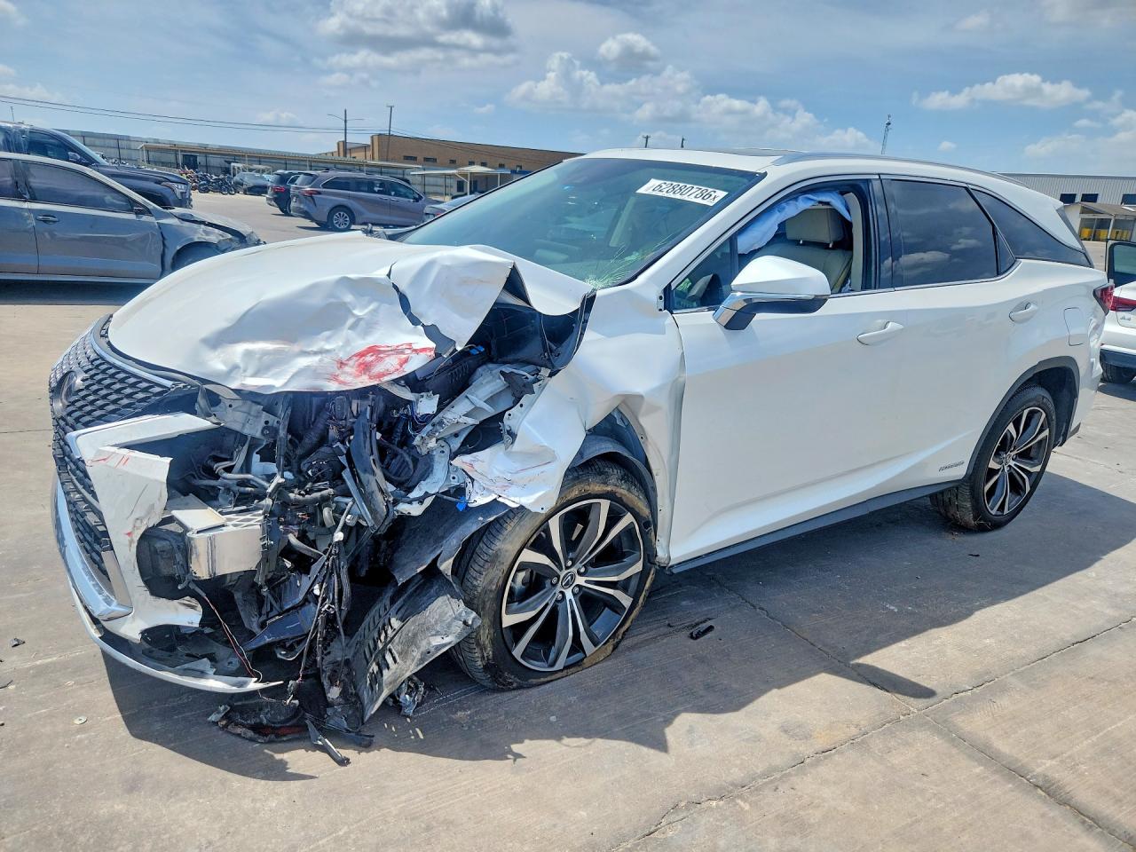 2022 LEXUS RX 450H L | JTJHGKFA1N2023452 | UPCARS