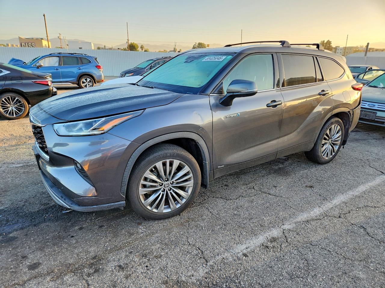 2020 TOYOTA HIGHLANDER HYBRID PLATINUM | 5TDEBRCH2LS000962 | UPCARS