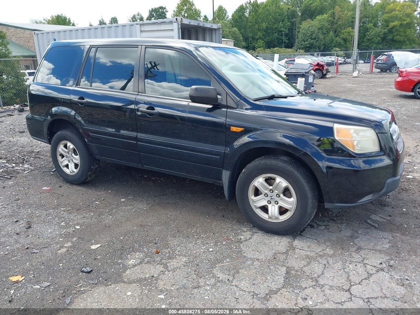 2007 HONDA PILOT LX | 2HKYF18187H535269 | UPCARS
