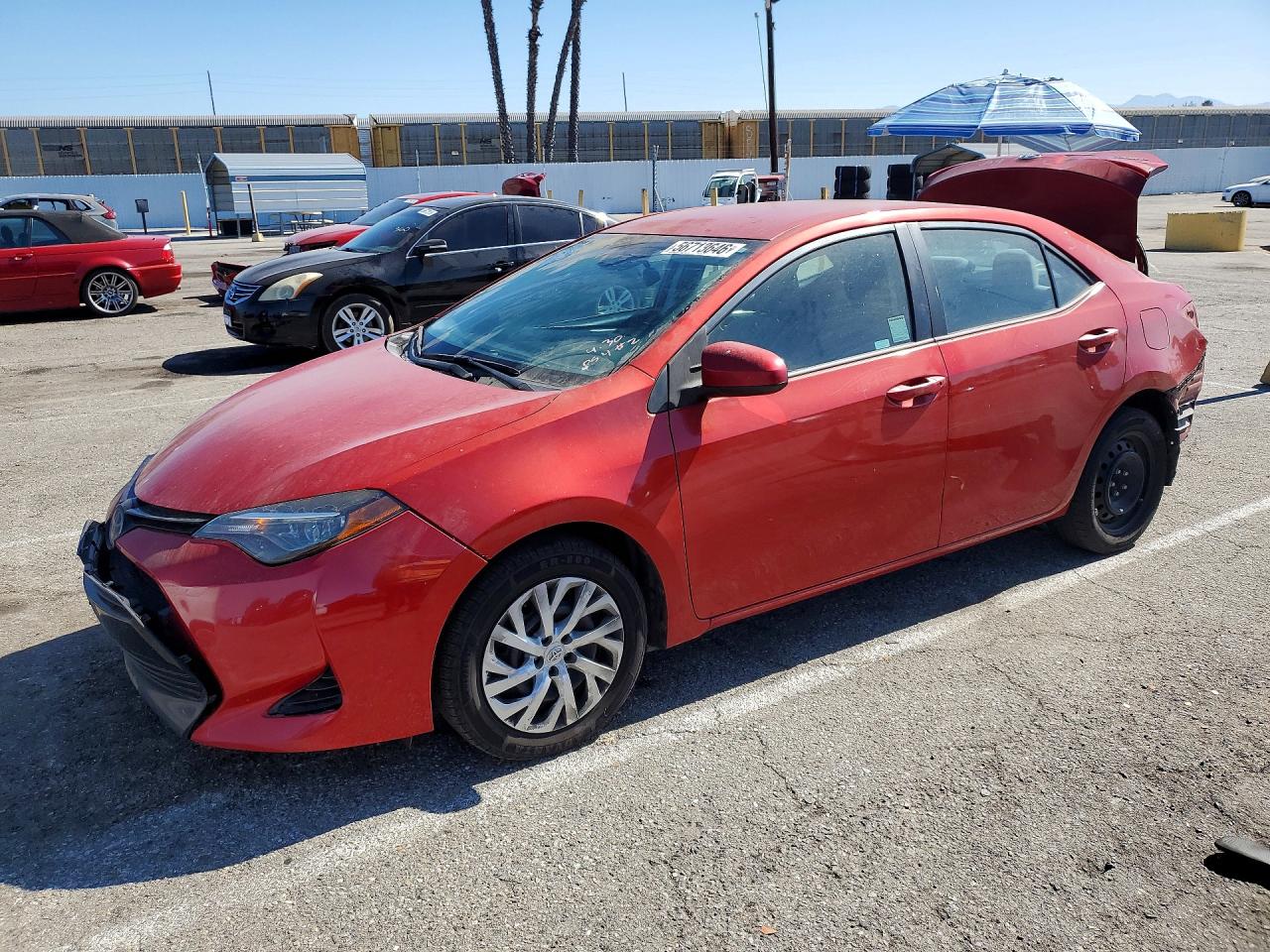 2018 TOYOTA COROLLA LE | 5YFBURHE3JP842842 | UPCARS